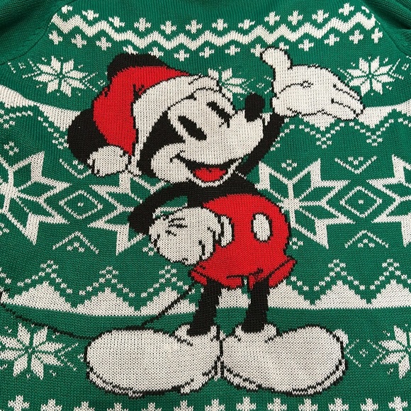 Disney Mickey Christmas Sweater - Picture 2 of 6